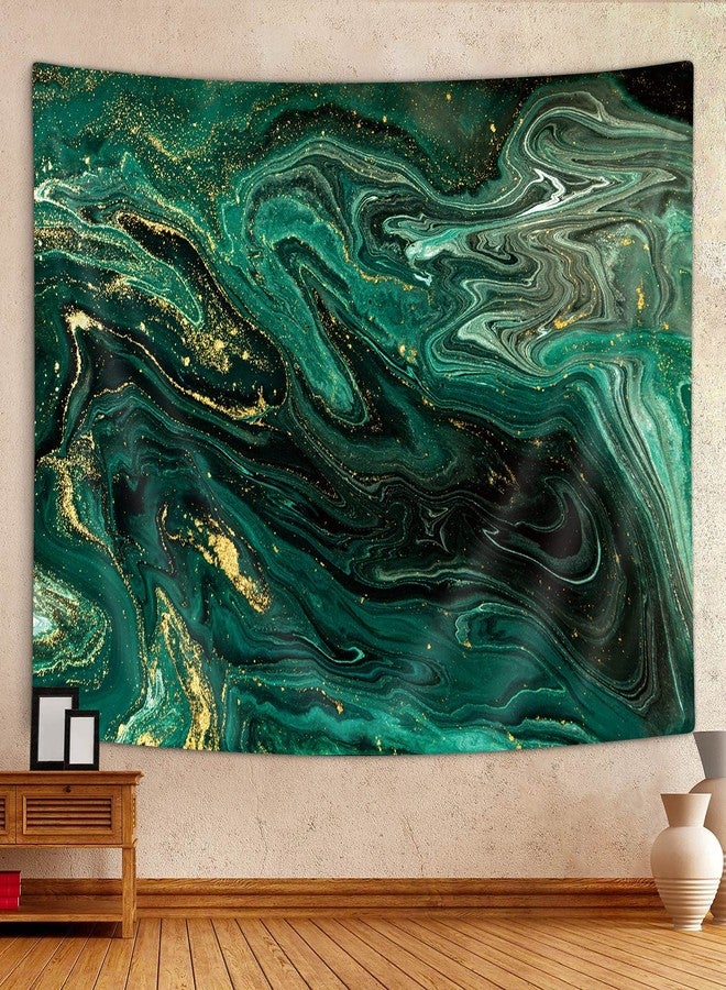 MERCHR Marble Tapestry Wall Hanging for Bedroom, Living Room, Dorm Decor - Green Ocean Texture - 60x40 Inches - Image 2